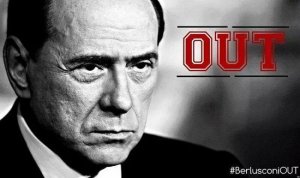 berlusconi out