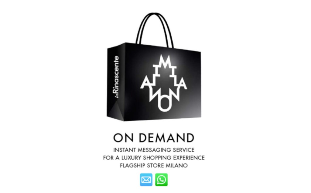Ecco come la Rinascente vende su WeChat e&nbsp;WhatsApp