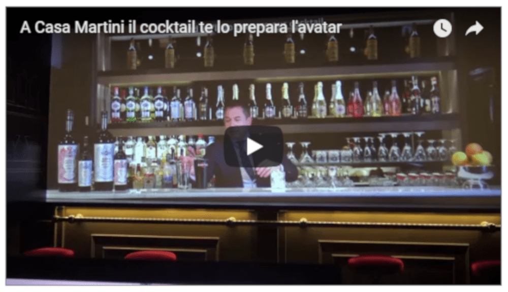 A Casa Martini il cocktail te lo prepara&nbsp;l’avatar