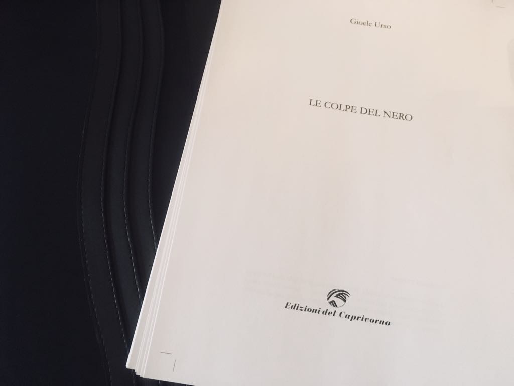 Da oggi “Le colpe del nero” in libreria: un sogno che si&nbsp;realizza!