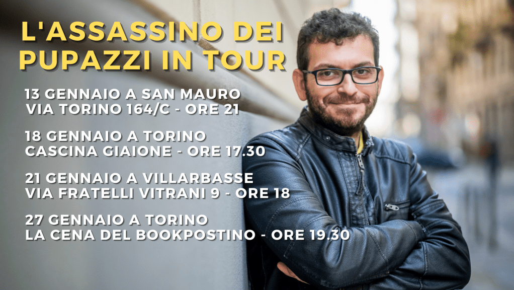‘L’assassino dei pupazzi’ in tour: le date di&nbsp;gennaio
