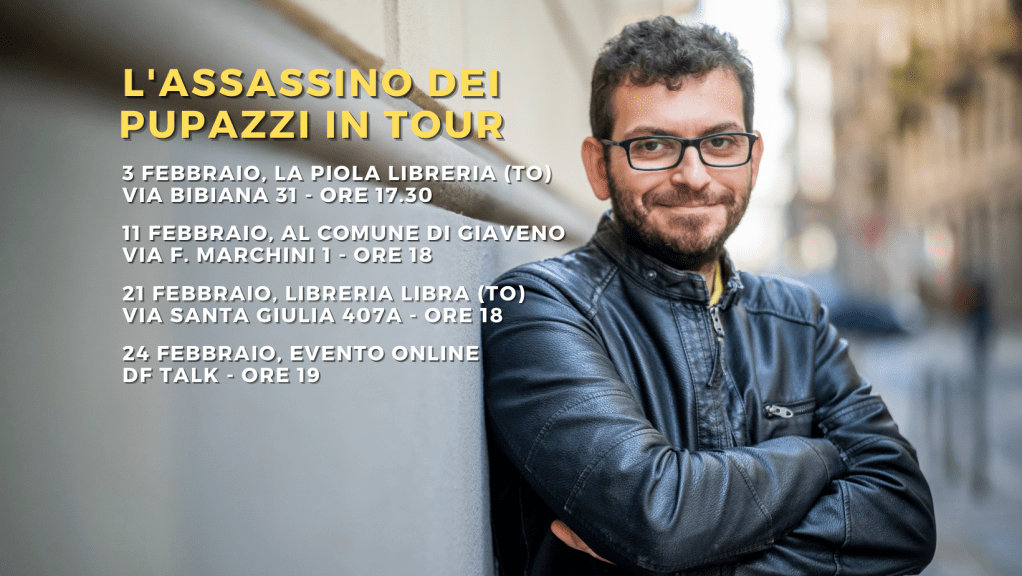 ‘L’assassino dei pupazzi’ in tour: le date di&nbsp;febbraio